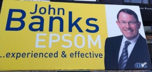 Act John Banks billboard