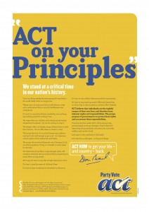 Act Principles pamphlet