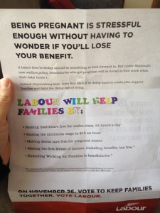 Labour Benefits Target Mailout