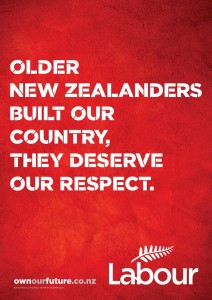 Labour Elderly Poster