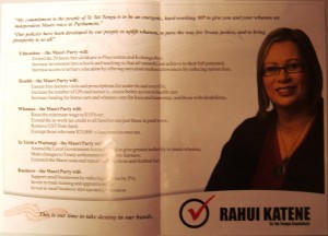 Maori 2008 RK leaflet back