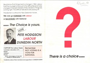 Lab 90 Hodgson pamphlet front