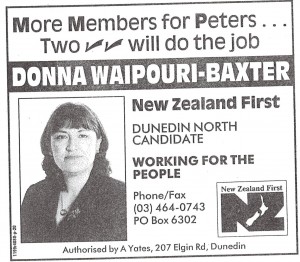 NZF 99 ODT Donna Manapourit