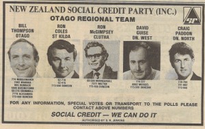 Social Credit 84 candidates